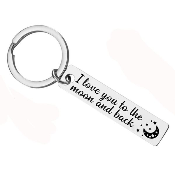 couple keychain i love you to the moon and back keyfob key chain ring gifts, Slivery;golden
couple keychain i love you to the moon and back keyfob key chain ring gifts, Slivery;golden