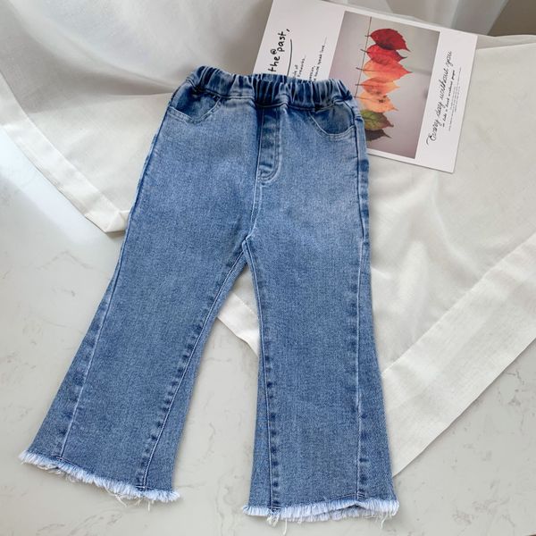 new 2021 spring baby girls flared jeans solid color korean style kids denim pants, Blue
new 2021 spring baby girls flared jeans solid color korean style kids denim pants, Blue