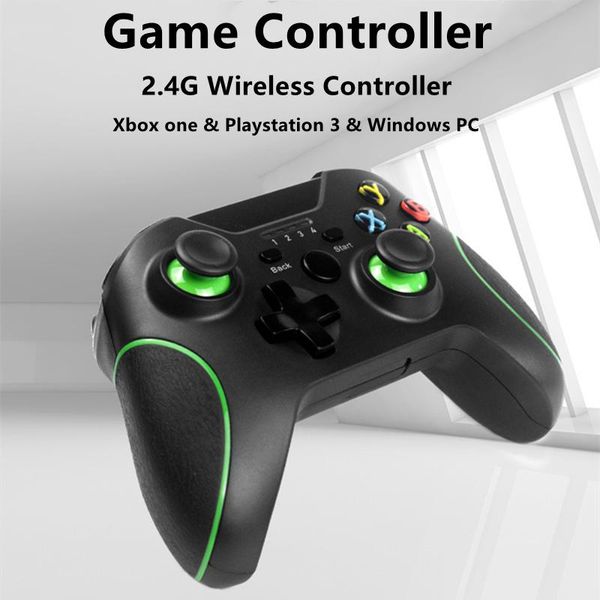 game controllers & joysticks 2.4 g wireless controller dual motor vibration gamepad joystick for xbox one/ ps3 /windows pc
game controllers & joysticks 2.4 g wireless controller dual motor vibration gamepad joystick for xbox one/ ps3 /windows pc