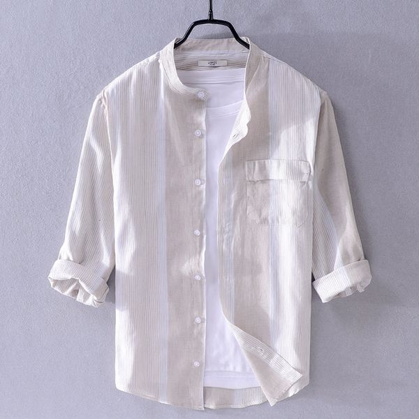 2021 new style vero tarja camisas de linho marca causal manga trs-quartos para homens moda respirvel camisa masculina chemise 8hwy, White
2021 new style vero tarja camisas de linho marca causal manga trs-quartos para homens moda respirvel camisa masculina chemise 8hwy, White
