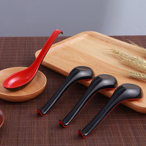 spoons black red plastic spoon home flatware porridge bowl chinese dinner japanese soup for restaurant kitchen tools
spoons black red plastic spoon home flatware porridge bowl chinese dinner japanese soup for restaurant kitchen tools