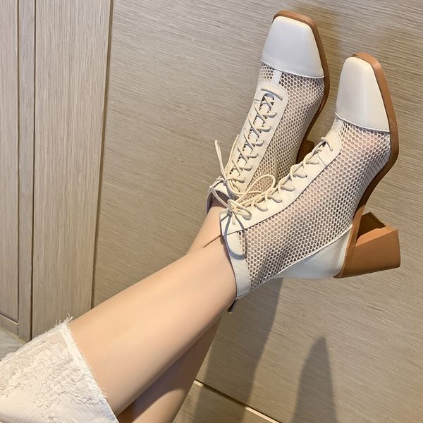 women sandals 2021 summer new lace-up gladiator shoes for woman fashion hollow out chunky sandal women breathable net yarn boots, Black
women sandals 2021 summer new lace-up gladiator shoes for woman fashion hollow out chunky sandal women breathable net yarn boots, Black
