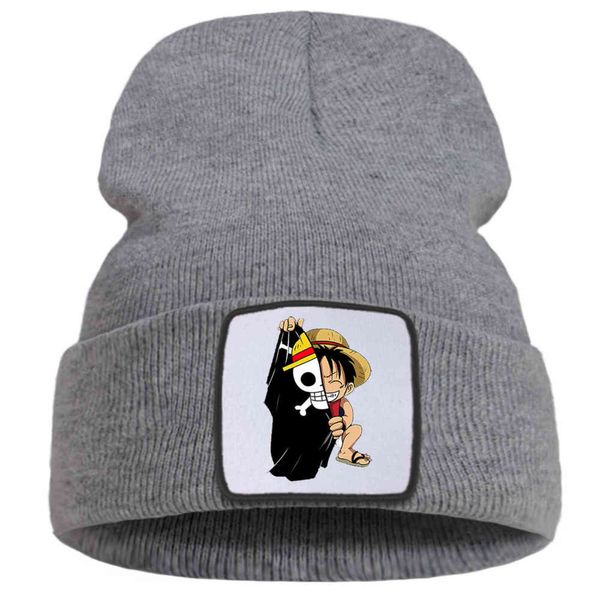 luffy holding a pirate flag beanie hats japan anime knitted cap thick fashion bonnet caps warm harajuku skullies hat y21111, Blue;gray
luffy holding a pirate flag beanie hats japan anime knitted cap thick fashion bonnet caps warm harajuku skullies hat y21111, Blue;gray