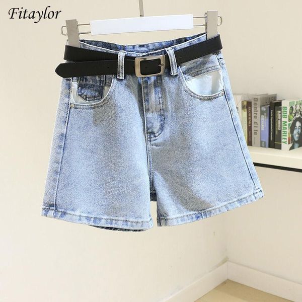women's shorts fitaylor high waist women blue denim summer streetwear female casual wide leg loose plus size 2xl jeans with belt, White;black
women's shorts fitaylor high waist women blue denim summer streetwear female casual wide leg loose plus size 2xl jeans with belt, White;black