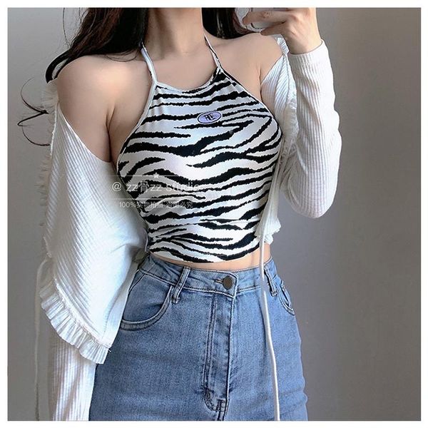 women's tanks & camis womengaga summer street fashion zebra stripes backless short casual letter tank vest camisole korean women c3, White
women's tanks & camis womengaga summer street fashion zebra stripes backless short casual letter tank vest camisole korean women c3, White