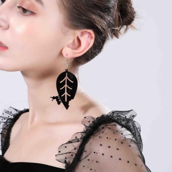 dangle & chandelier women punk earrings ant leaves pandent charm hip hop girls gift cute hook acrylic jewelry evening party earring, Silver
dangle & chandelier women punk earrings ant leaves pandent charm hip hop girls gift cute hook acrylic jewelry evening party earring, Silver