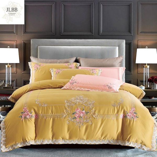 bedding sets luxury yellow pink blue 1000tc egyptian cotton floral embroidery set lace double duvet cover bed sheet pillowcases
bedding sets luxury yellow pink blue 1000tc egyptian cotton floral embroidery set lace double duvet cover bed sheet pillowcases