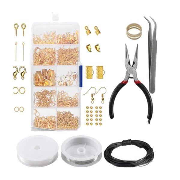 repair tools & kits 10 grid jewelry beaded wire tool diy necklace material combination hand pliers set lobster buckle handmade
repair tools & kits 10 grid jewelry beaded wire tool diy necklace material combination hand pliers set lobster buckle handmade