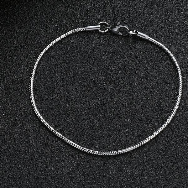 width 2mm 316l titanium steel snake chain bracelet fashion jewelry for men women stainless steel link bracelet, Black
width 2mm 316l titanium steel snake chain bracelet fashion jewelry for men women stainless steel link bracelet, Black