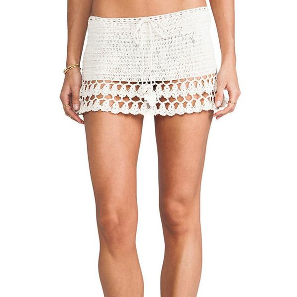 women's swimwear women beach bikini cover up crochet knitting skirts wrap sarong beachwear bathing suit swimsuit cover-up, White;black
women's swimwear women beach bikini cover up crochet knitting skirts wrap sarong beachwear bathing suit swimsuit cover-up, White;black