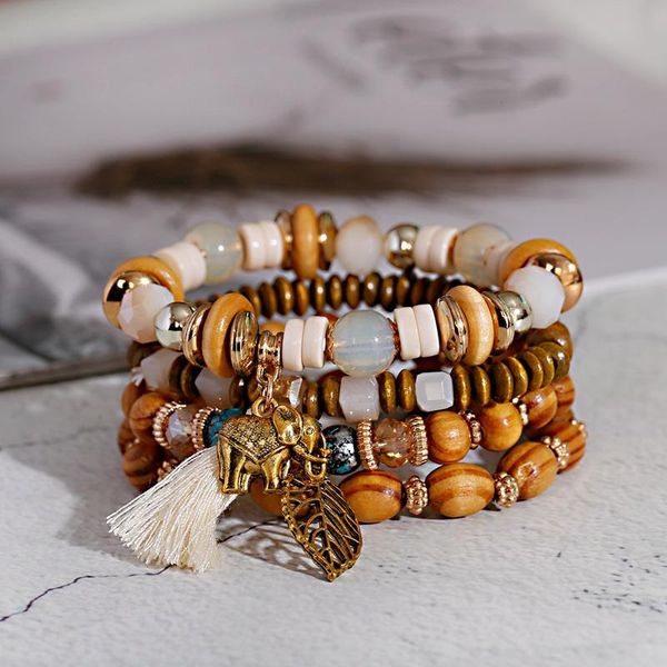 beaded, strands tibetan wood beaded bracelets set for women vintage elephant leaf pendant charm ethnic tassel tribal wristbands men, Black
beaded, strands tibetan wood beaded bracelets set for women vintage elephant leaf pendant charm ethnic tassel tribal wristbands men, Black