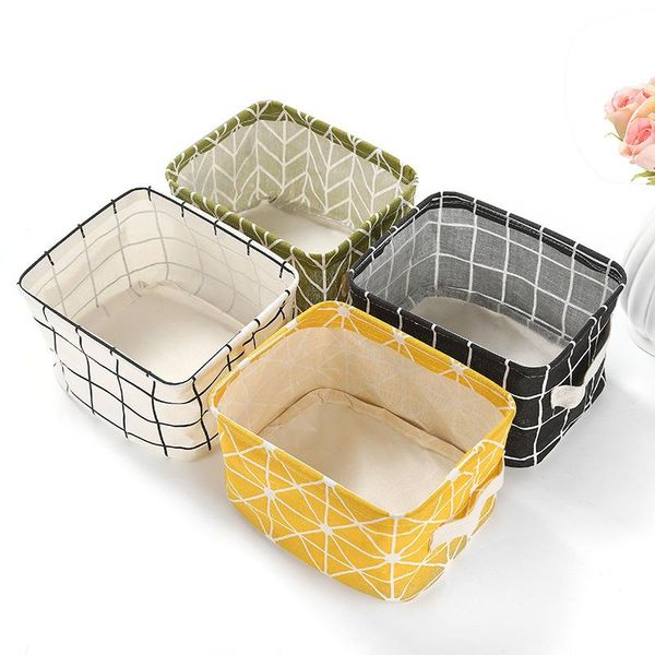 cotton linen storage basket for cloth snack quilt cosmetic deskbucket creative box table organizer baskets
cotton linen storage basket for cloth snack quilt cosmetic deskbucket creative box table organizer baskets