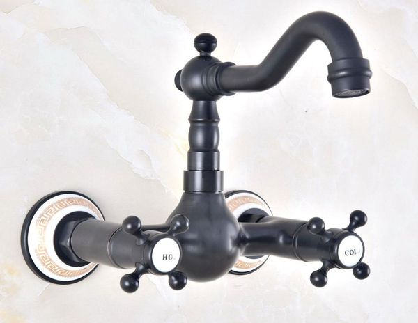 bathroom sink faucets black oil rubbed antique brass kitchen basin faucet mixer tap swivel spout wall mounted dual cross handles mnf467
bathroom sink faucets black oil rubbed antique brass kitchen basin faucet mixer tap swivel spout wall mounted dual cross handles mnf467