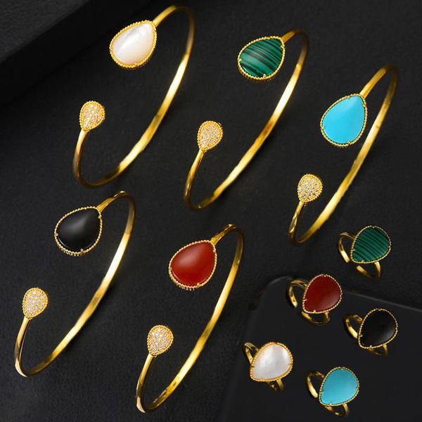 wedding jewelry sets missvikki luxury gorgeous opal bracelet earrings ring for bridal daily party show elegant super gift, Slivery;golden
wedding jewelry sets missvikki luxury gorgeous opal bracelet earrings ring for bridal daily party show elegant super gift, Slivery;golden