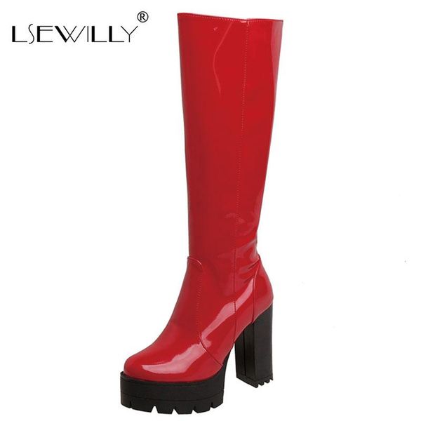 boots lsewilly plus size 43 knee high women autumn thick heels platform shoes fashion party nightclub, Black
boots lsewilly plus size 43 knee high women autumn thick heels platform shoes fashion party nightclub, Black