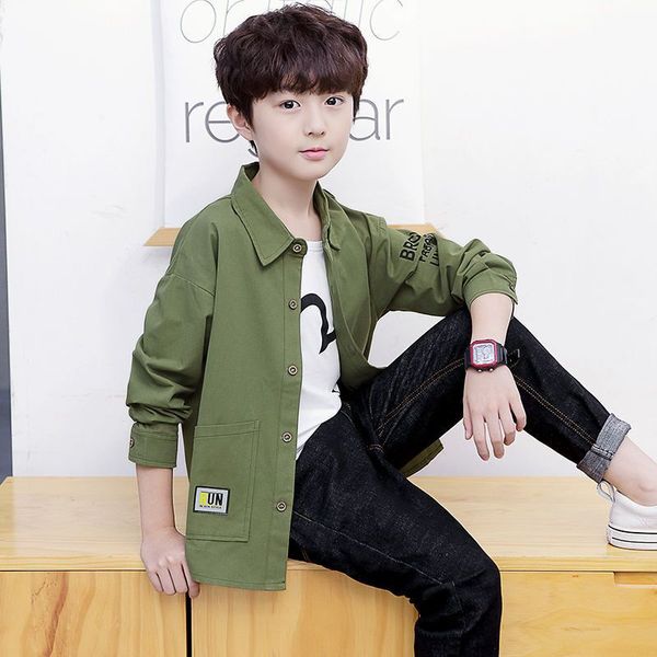boys shirts kids boys long sleeve letter print shirts boys 2021 spring autumn fashion school boy children clothes, Blue
boys shirts kids boys long sleeve letter print shirts boys 2021 spring autumn fashion school boy children clothes, Blue