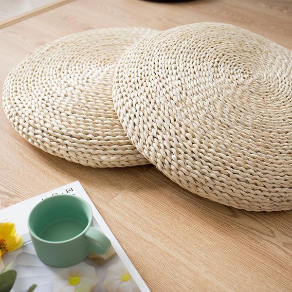 cushion/decorative pillow straw putuan round thickened cushion chair tatami bay window chinese traditional culture meditation kneeling mat
cushion/decorative pillow straw putuan round thickened cushion chair tatami bay window chinese traditional culture meditation kneeling mat