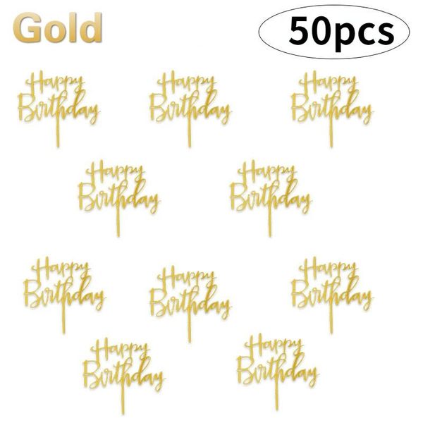 other festive & party supplies 50pcs/bag acrylic happy birthday cake er baby shower kids gifts decorations gold ers
other festive & party supplies 50pcs/bag acrylic happy birthday cake er baby shower kids gifts decorations gold ers