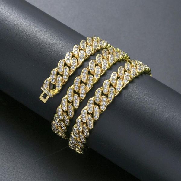 chains 13mm fashion miami cuban necklace full iced out cubic zirconia hip hop rapper rock jewelry gift, Silver
chains 13mm fashion miami cuban necklace full iced out cubic zirconia hip hop rapper rock jewelry gift, Silver