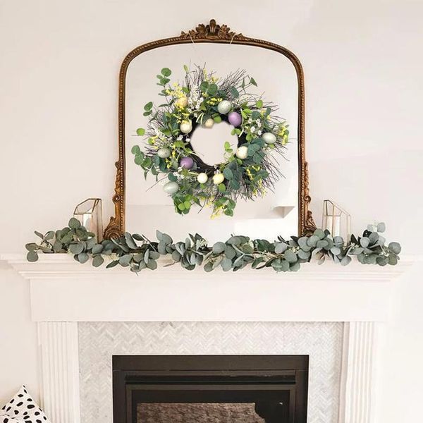 decorative flowers & wreaths easter creative wreath eggs round garland wall hanging decorations ozdoby wielkanocne for home
decorative flowers & wreaths easter creative wreath eggs round garland wall hanging decorations ozdoby wielkanocne for home