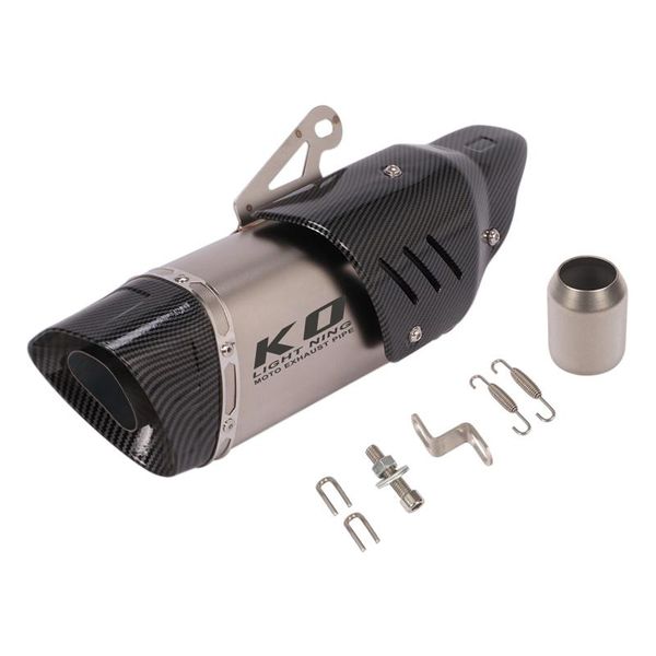 motorcycle exhaust system universal modified tips escape muffler tube for dirt pit bike scooter atv with db killer heat shield cover
motorcycle exhaust system universal modified tips escape muffler tube for dirt pit bike scooter atv with db killer heat shield cover