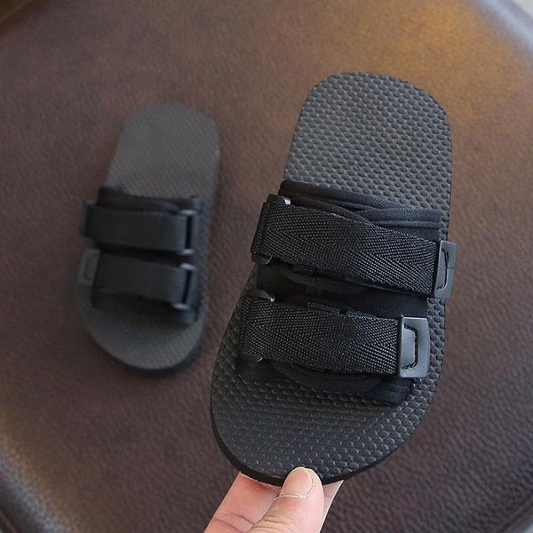 slipper kids slippers parent child summer shoes open toe beach boys sandals big children outer wear super light, Black;grey
slipper kids slippers parent child summer shoes open toe beach boys sandals big children outer wear super light, Black;grey