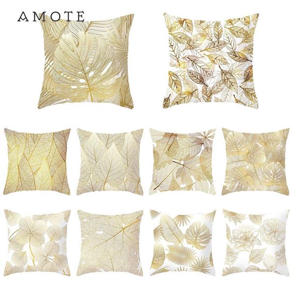 pillow case 45*45cm modern gold leaf sofa pillowcase printed throw waist cushion cover home decoration office
pillow case 45*45cm modern gold leaf sofa pillowcase printed throw waist cushion cover home decoration office