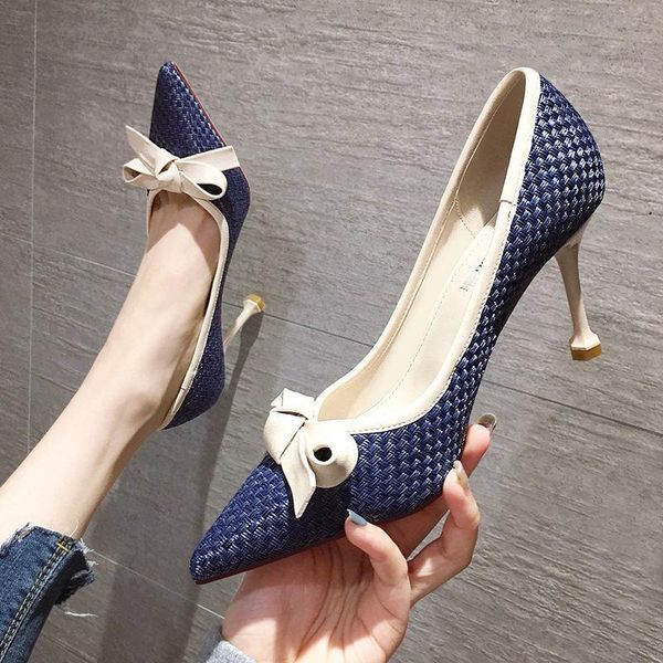 dress shoes women cute blue comfortable office high heel lady fashion sweet spring slip on pumps mujer tacones altos e273, Black
dress shoes women cute blue comfortable office high heel lady fashion sweet spring slip on pumps mujer tacones altos e273, Black