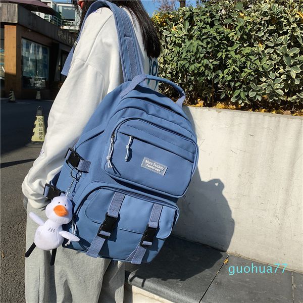 designer-2021 spring women fashion nylon backpack multiple pockets buckle waterproof school bag for teenage girl student backpacks
designer-2021 spring women fashion nylon backpack multiple pockets buckle waterproof school bag for teenage girl student backpacks