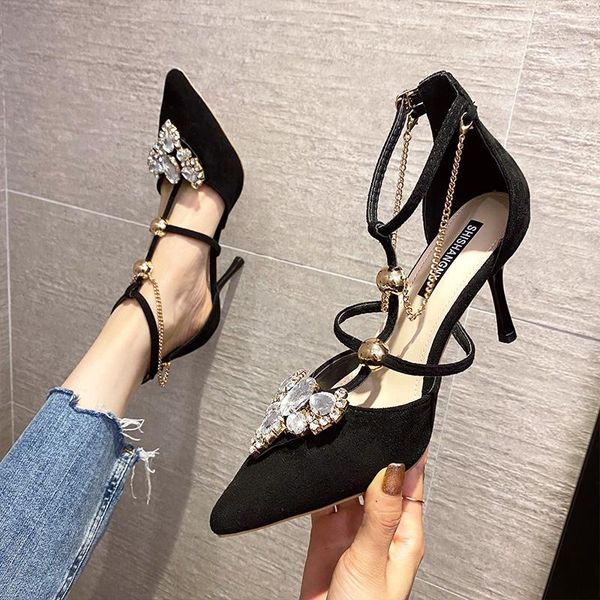 sandals high heel sandal for women clear shoes mary jane 2021 summer suit female beige high-heeled girls pointed fashion comfor, Black
sandals high heel sandal for women clear shoes mary jane 2021 summer suit female beige high-heeled girls pointed fashion comfor, Black