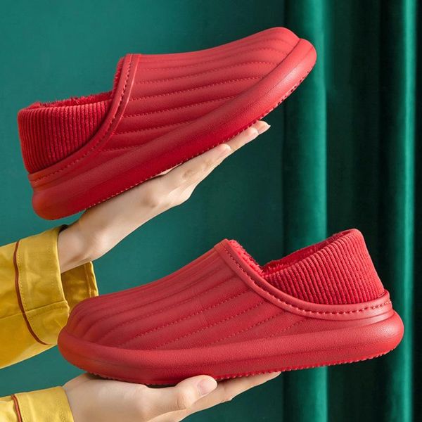 waterproof cotton slippers plush warmth household lovers cotton slippers antiskid home outdoor shoes simple comfortable, Black
waterproof cotton slippers plush warmth household lovers cotton slippers antiskid home outdoor shoes simple comfortable, Black