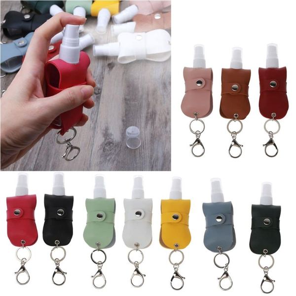 keychains portable 50ml squeeze spray bottle empty leakproof plastic refillable travel mister with leather keychain holder, Silver
keychains portable 50ml squeeze spray bottle empty leakproof plastic refillable travel mister with leather keychain holder, Silver