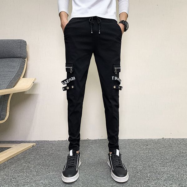 new spring summer pantalones hombre streetwear fashion 2021 hip hop cargo of thin men adjusting side pocket design casual pants 35vx, Black
new spring summer pantalones hombre streetwear fashion 2021 hip hop cargo of thin men adjusting side pocket design casual pants 35vx, Black