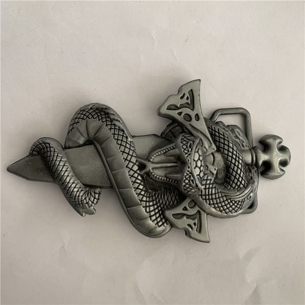 sword snake western cowboy belt buckle for fashion mens belts accessories, Slivery;black
sword snake western cowboy belt buckle for fashion mens belts accessories, Slivery;black