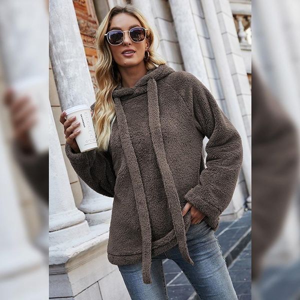women's hoodies & sweatshirts autumn winter plush hooded pullovers women solid colors loose casual furry daily commute leisure thicken, Black
women's hoodies & sweatshirts autumn winter plush hooded pullovers women solid colors loose casual furry daily commute leisure thicken, Black