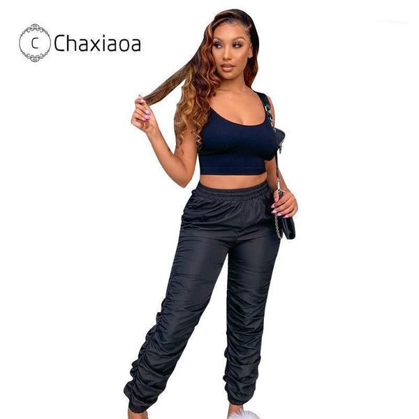 women's pants & capris chaxiaoa women elastic stacked leggings high waist pencil ruched stack trousers draped jogger sweatpants x2721, Black;white
women's pants & capris chaxiaoa women elastic stacked leggings high waist pencil ruched stack trousers draped jogger sweatpants x2721, Black;white