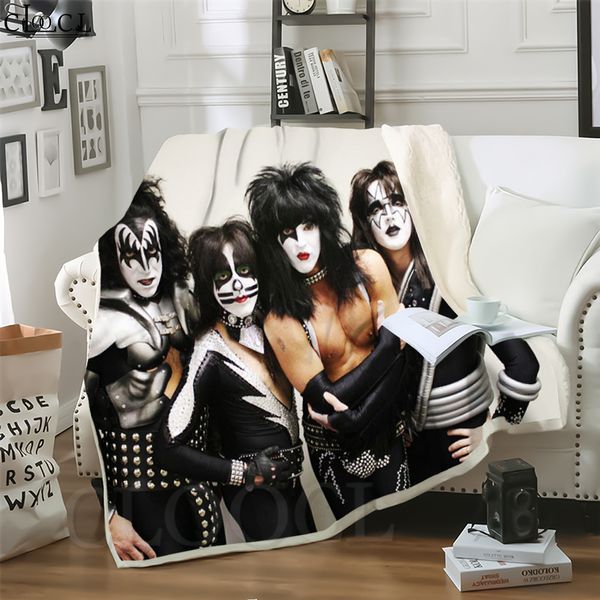 cloocl heavy metal kiss band 3d print hip-hop style conditioning blanket sofa teens bedding throw blankets plush quilt
cloocl heavy metal kiss band 3d print hip-hop style conditioning blanket sofa teens bedding throw blankets plush quilt