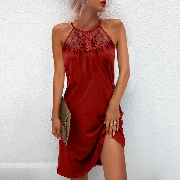 casual dresses summer dress women halter neck solid color lace sleeveless vintage strapless slim mini female party clubwear, Black;gray
casual dresses summer dress women halter neck solid color lace sleeveless vintage strapless slim mini female party clubwear, Black;gray