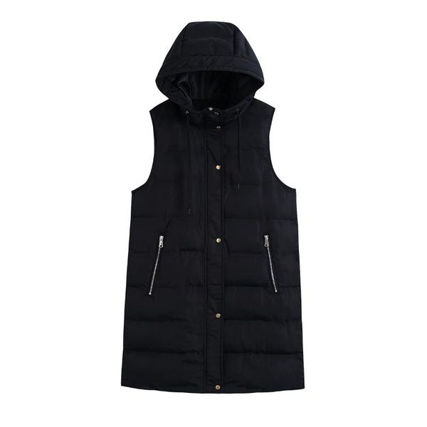 women's vests women winter jacket vest warm thick coat female vintage sleeveless hooded outerwear zipper pocket waistcoat chic -40, Black;white
women's vests women winter jacket vest warm thick coat female vintage sleeveless hooded outerwear zipper pocket waistcoat chic -40, Black;white