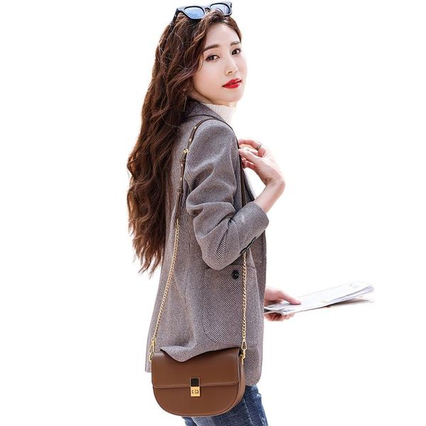 women's suits & blazers lenshin high-quality brown plaid blazer coats with pocket for women fashion outwear jacket casual wear winter c, White;black
women's suits & blazers lenshin high-quality brown plaid blazer coats with pocket for women fashion outwear jacket casual wear winter c, White;black