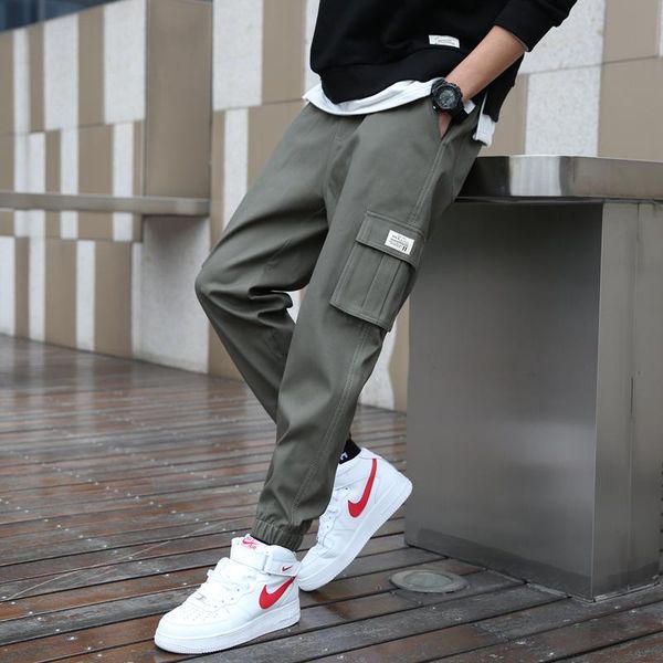 men's pants cargo men streetwear hip hop elastic waist harem ankle length trousers black army green harajuku loose casual pocket
men's pants cargo men streetwear hip hop elastic waist harem ankle length trousers black army green harajuku loose casual pocket