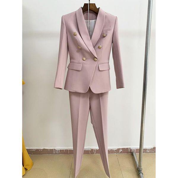 women's suits & blazers officeladies pantsuit red pink business classic double-breasted buttons nine blazer pants set two piece formal, White;black
women's suits & blazers officeladies pantsuit red pink business classic double-breasted buttons nine blazer pants set two piece formal, White;black
