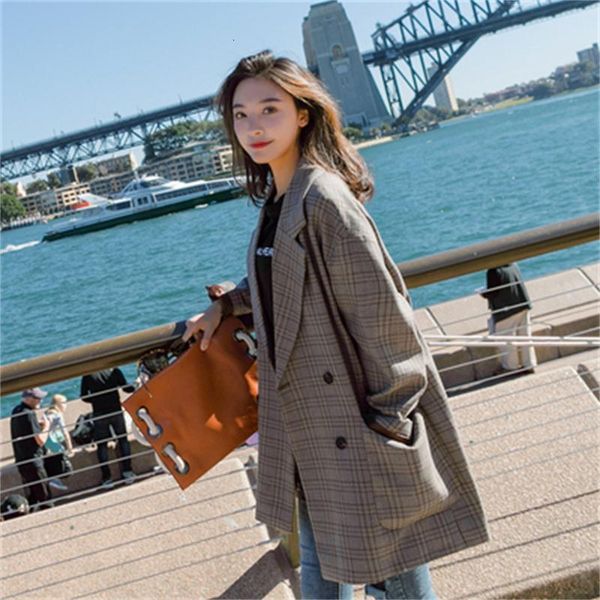 ms. autumn's new version of the chic hong kong retro taste small female jacket harajuku woman's suit plaid rzvv, White;black
ms. autumn's new version of the chic hong kong retro taste small female jacket harajuku woman's suit plaid rzvv, White;black