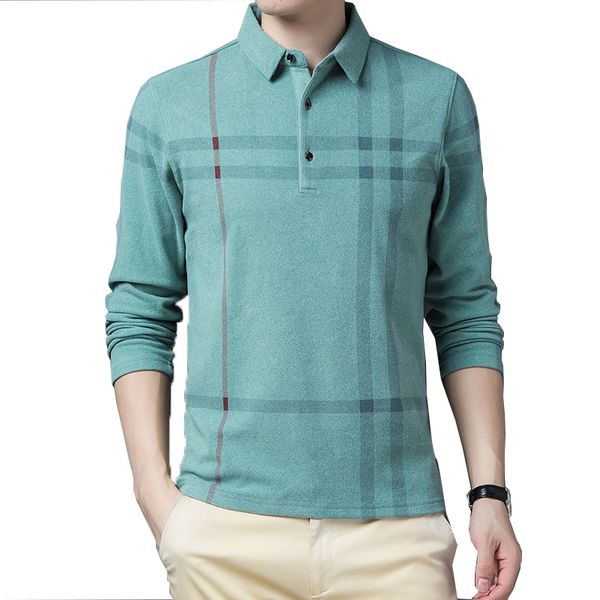 2021 new autumn t shirt casual anti-wrinkle long sleeve plaid t-shirt turn-down collar business men clothing 94u3, White;black
2021 new autumn t shirt casual anti-wrinkle long sleeve plaid t-shirt turn-down collar business men clothing 94u3, White;black