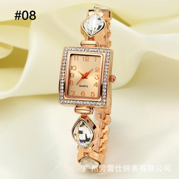 wristwatches 2021 student watch concept creative korean fashion luxury diamond bracelet european and american style ladies, Slivery;brown
wristwatches 2021 student watch concept creative korean fashion luxury diamond bracelet european and american style ladies, Slivery;brown