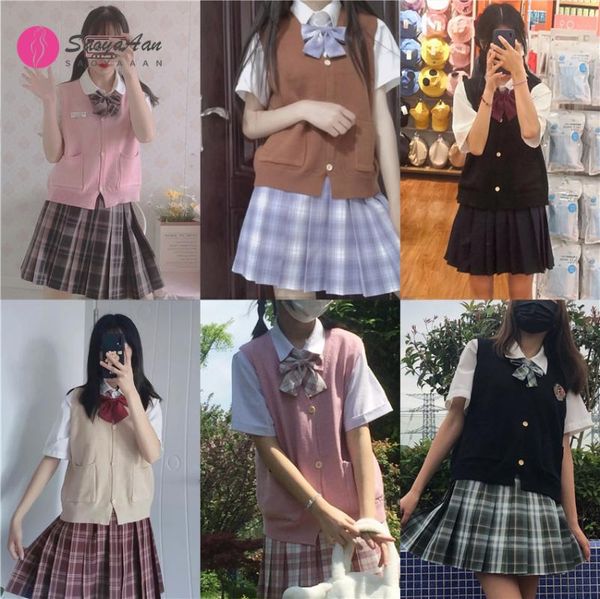 clothing sets women spring autumn plus size cotton blend sweater vest girls sleeveless knitted loose v-neck waistcoat for school uniform, White
clothing sets women spring autumn plus size cotton blend sweater vest girls sleeveless knitted loose v-neck waistcoat for school uniform, White