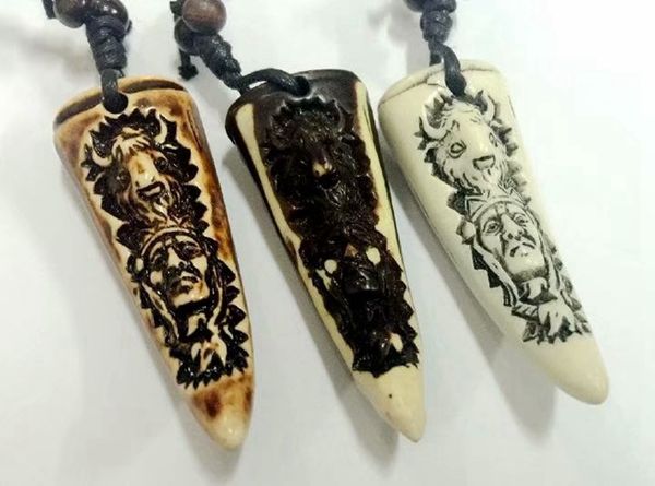 12 pcs accessories cool men women's surfing imitation carved ox chief totem choker necklace lucky gift, Silver
12 pcs accessories cool men women's surfing imitation carved ox chief totem choker necklace lucky gift, Silver