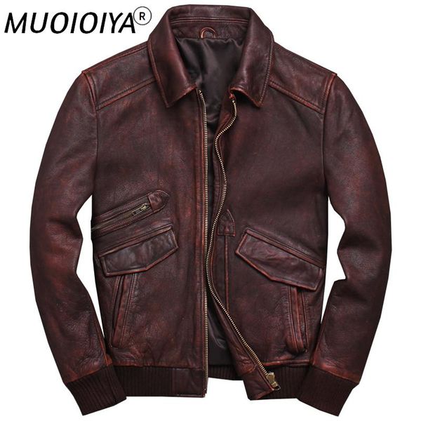 men's leather & faux 2021 genuine jacket men's first layer cowhide slim fit short lapel korean style brand, Black
men's leather & faux 2021 genuine jacket men's first layer cowhide slim fit short lapel korean style brand, Black