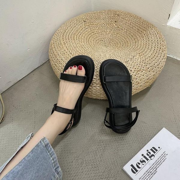sandals 2021 platform sandales heel buckle basic women shoes female fashion summer sandaliasp, Black
sandals 2021 platform sandales heel buckle basic women shoes female fashion summer sandaliasp, Black