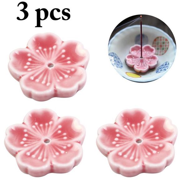 fragrance lamps 3pcs sakura ceramic plant line incense stick holder mini burner chopsticks rest home decoration
fragrance lamps 3pcs sakura ceramic plant line incense stick holder mini burner chopsticks rest home decoration